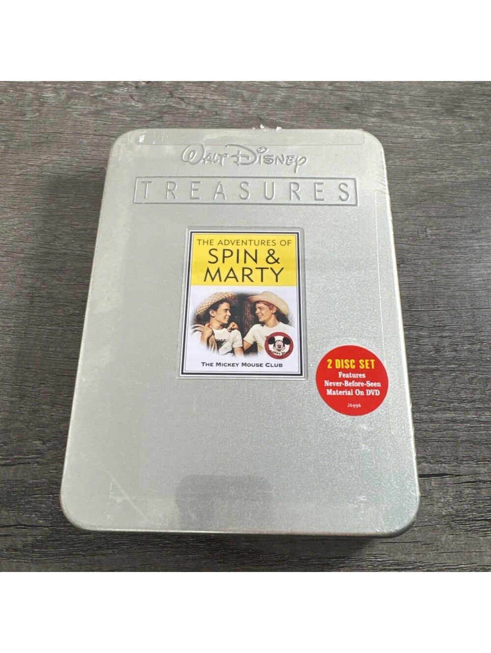 Walt Disney Treasures The Adventures of SPIN & MARTY (2-DVD Tin Set) NEW SEALED